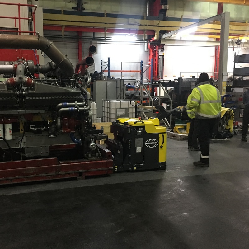 Combi Ppt Hc Powered Pallet Truck Action - Advanced Intralogistics